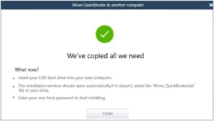 image of transferring QuickBooks account from old to new computer 4