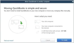 image of transferring QuickBooks account from old to new computer 2